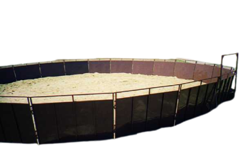 Sheeted Round Pen